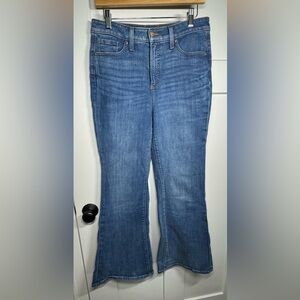 Chico's So Slimming High Rise Flare Jeans - Classic Blue 8R (US size)